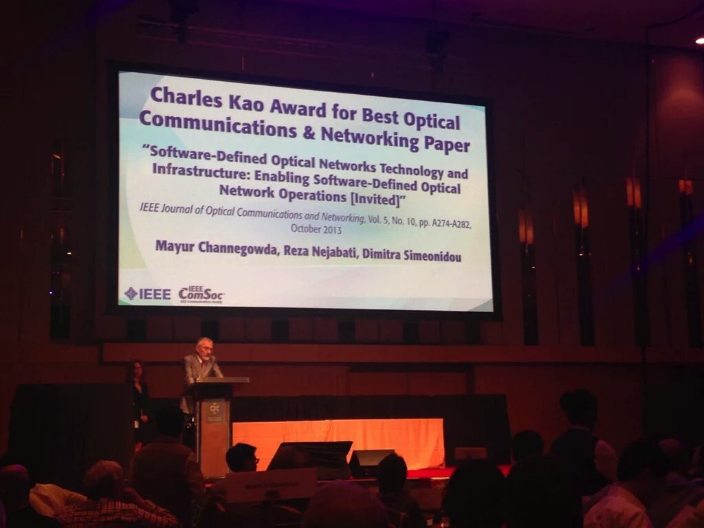 ZeettaNetworks's tweet photo. IEEE ComSoc honours Zeetta team members for groundbreaking contribution in Optical SDN. Congratulations to all! https://t.co/3Nvllci7zF