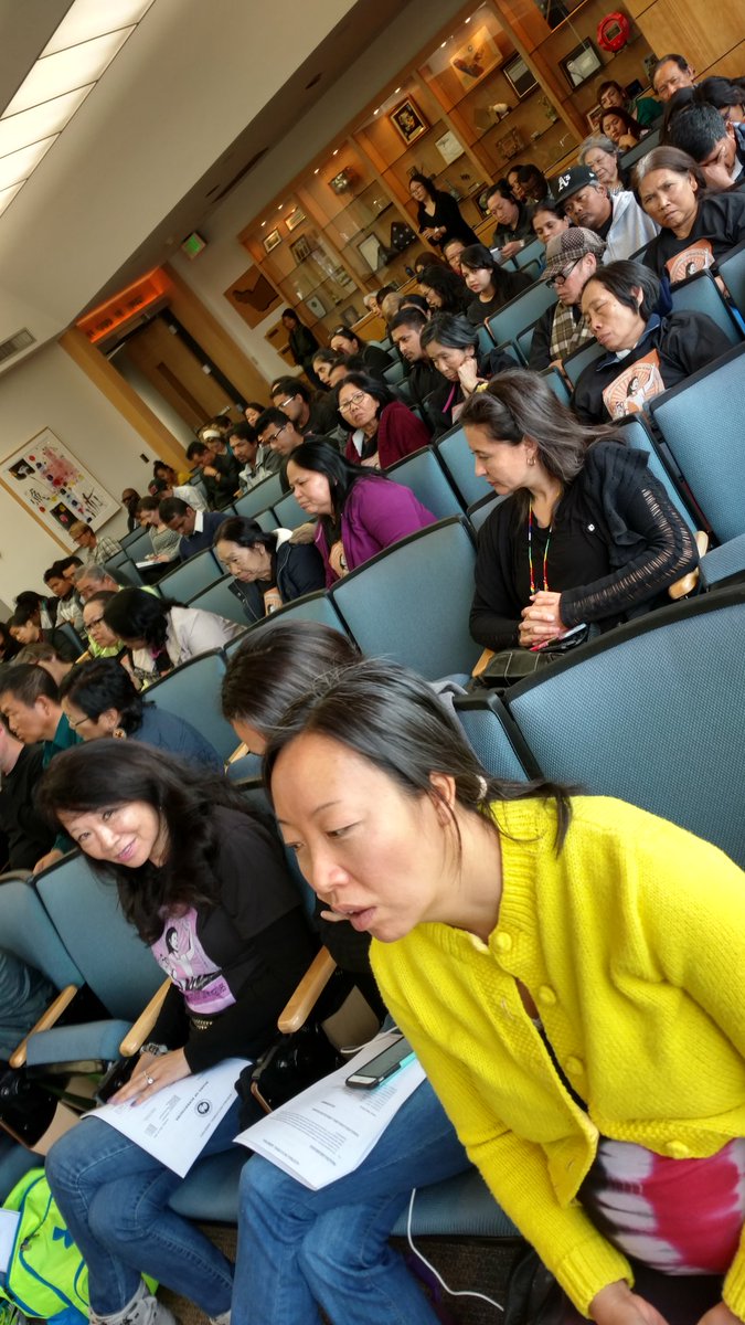 savechaa's tweet image. 100+ supporters of CHAA filling up the @AlamedaCounty Board of Supervisors meeting @CHAAtweeter @NBCAsianAmerica