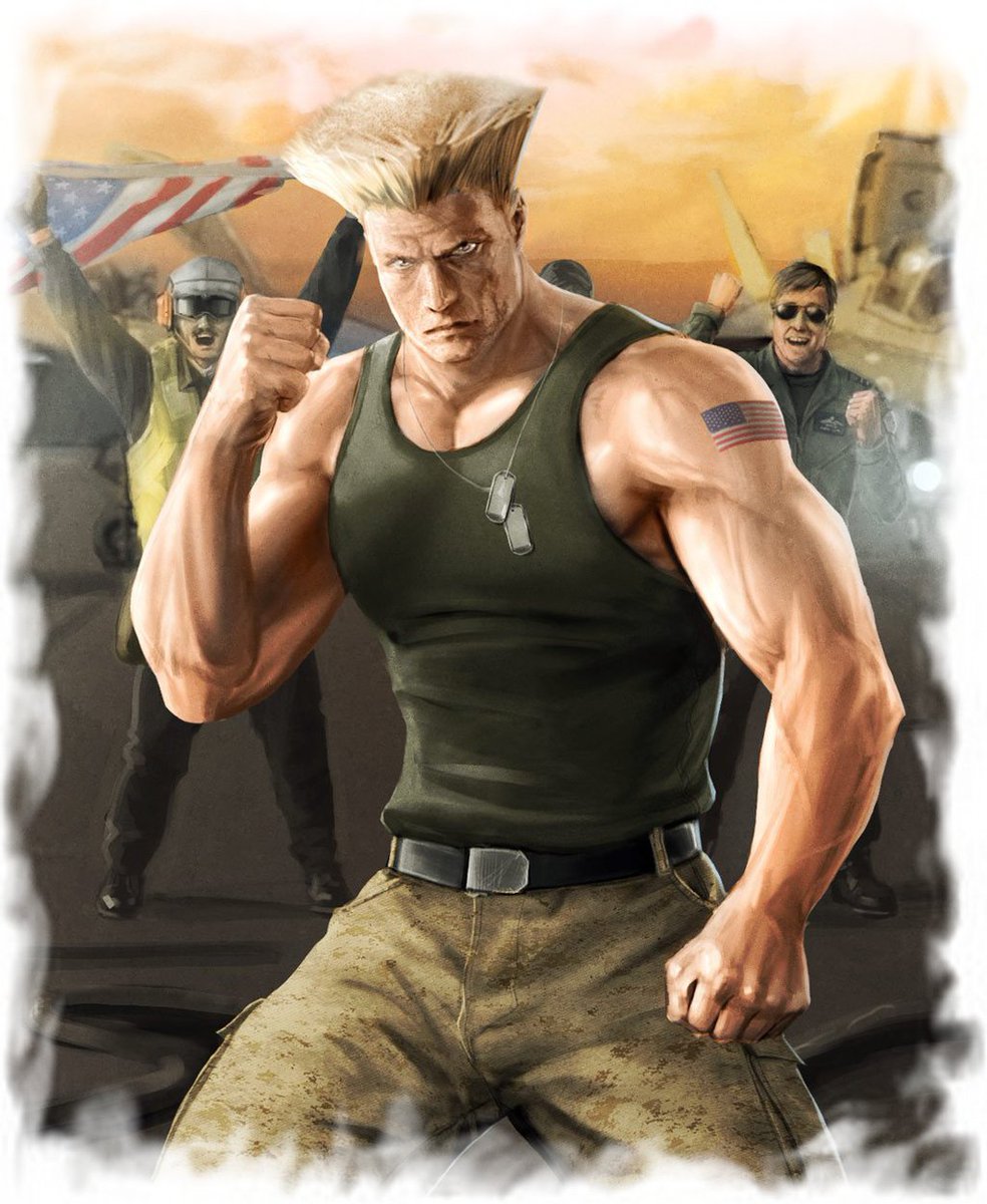 Guile  Guile street fighter, Street fighter, Street fighter art