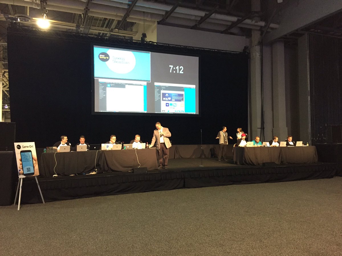 sacha81's tweet photo. #CitrixSynergy Showdown #XAonAzure #CitrixCTP geeks fighting against each other https://t.co/SoKEJAV010