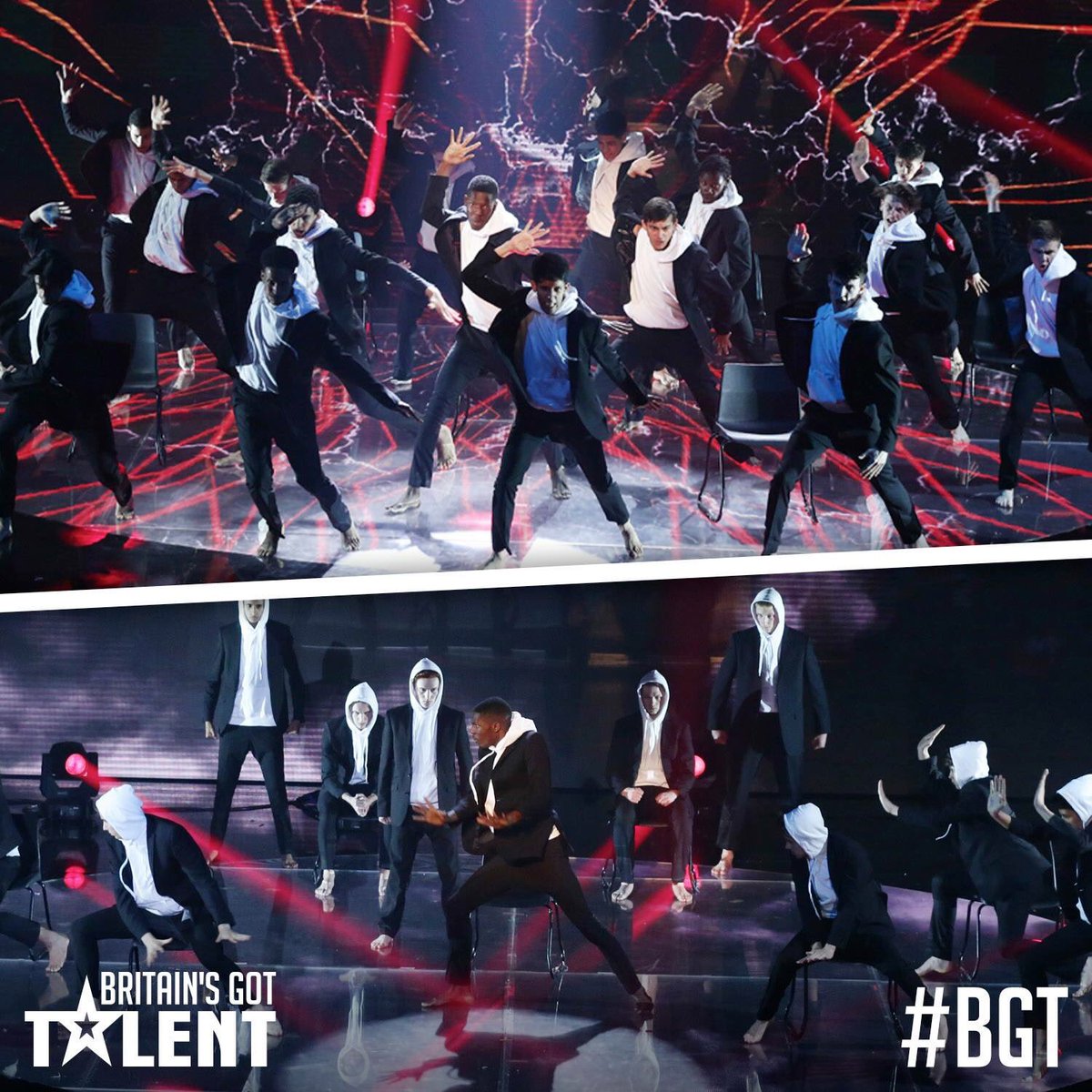 CowellOnline's tweet photo. Lots of love in the studio for Khronos Agoria! @BGT What did you guys think? #BGT https://t.co/xiQx1Bhybk