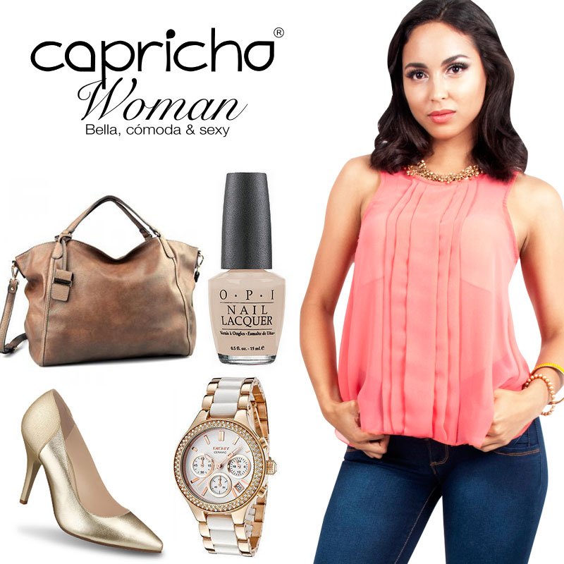 CaprichoAttitud's tweet photo. Aqui te sugerimos un #outfit muy lindo y fresco para disfrutar de verte y vestir bien #YoAmoCapricho https://t.co/eTiEVXBLZu