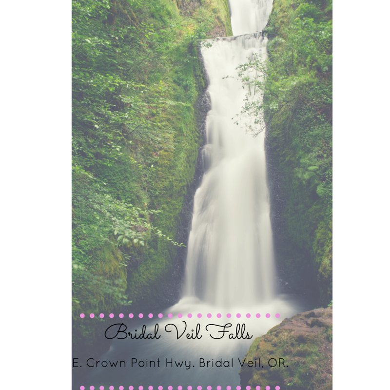 Bridal Veil Falls is just one of the many beautiful sights to see in #Oregon #bridalveilfallsoregon #pdxhappeningnow