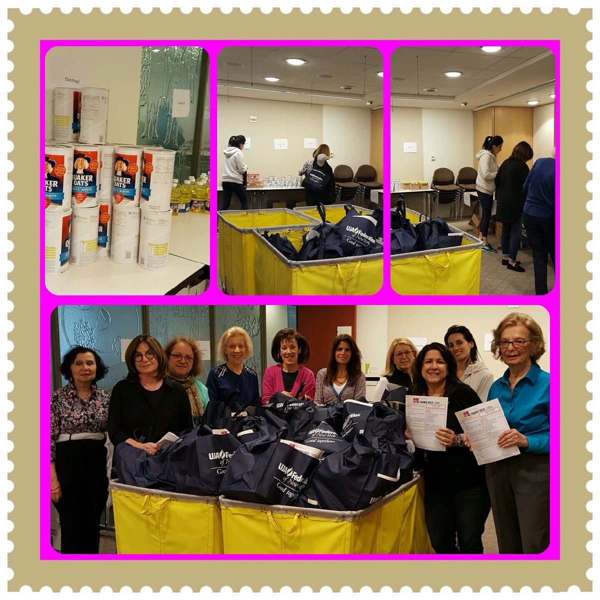 StacyH83's tweet image. Food For Thought-final project!  Combating food insufficiency.  #FourthWeek #UJAFedNY #UJAWomen #GoodTogether