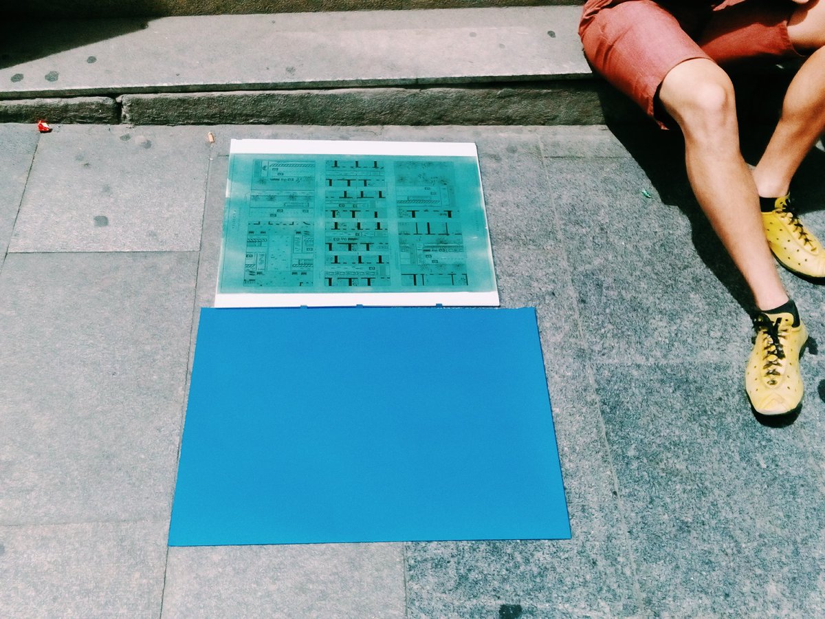 Sin colas para imprimir... #CIANOTIPIA #tranqueletosalsol @proyectosETSAM  #notepanikees