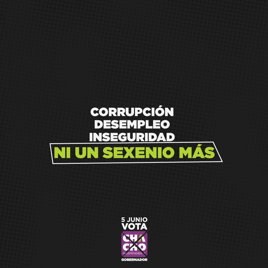 chachobarraza's tweet photo. Chihuahua no está en condiciones de dejar que el PRI y el PAN nos la vuelvan a jugar chueco, ¿no creen? https://t.co/sZOnE1QAQf