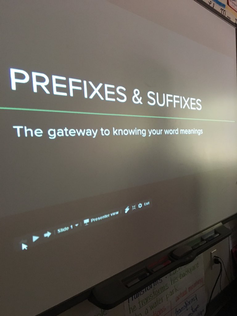 MeganOlynick's tweet image. Blown away by the students&apos; affix presentations!  #teachtheclass #googleslides #brassfield. #studentchoice