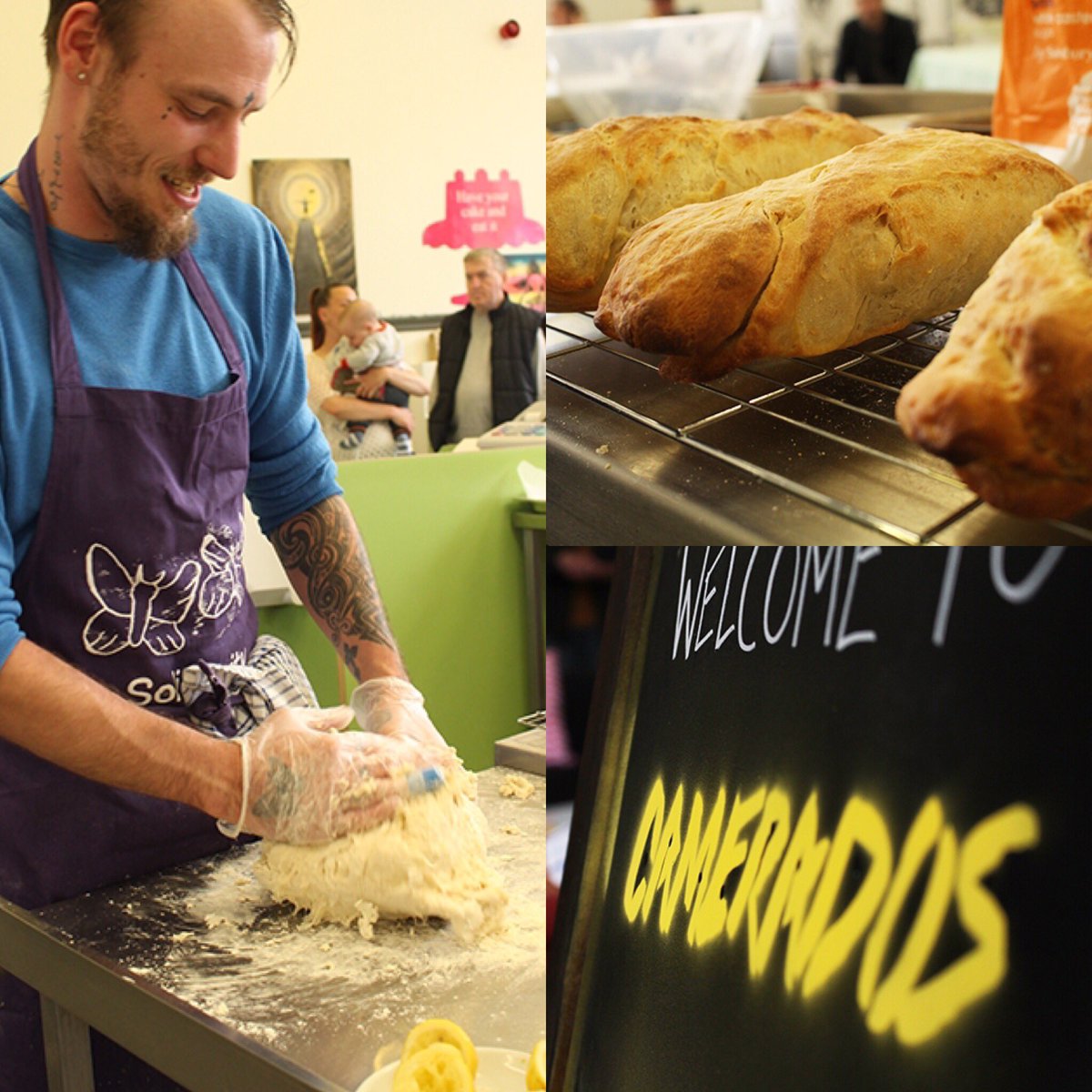 So much demand today <a href="/Camerados_org/">Association of Camerados</a> living room for Jay's bread! Luckily, he will be baking more tomorrow!!! 🍞