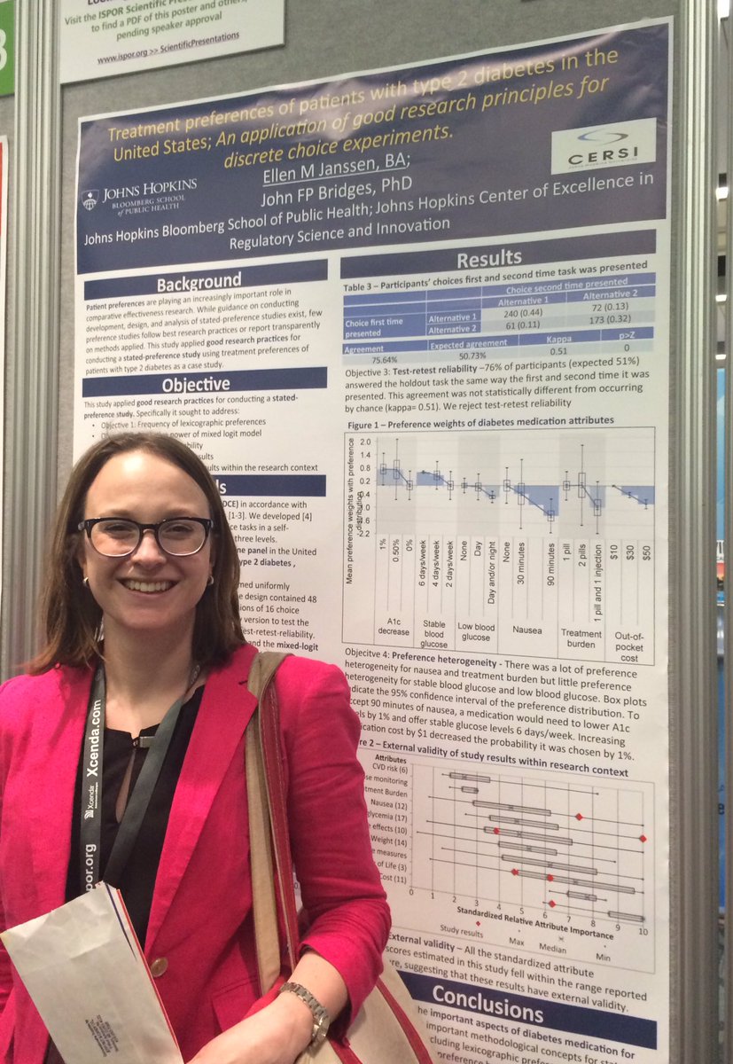 jaein_seo's tweet photo. Checkout #JHSPH @EllenMJanssen #diabetes #patients #spmethod poster at @ISPORorg B27 #ISPORDC https://t.co/ajFAr2MMME