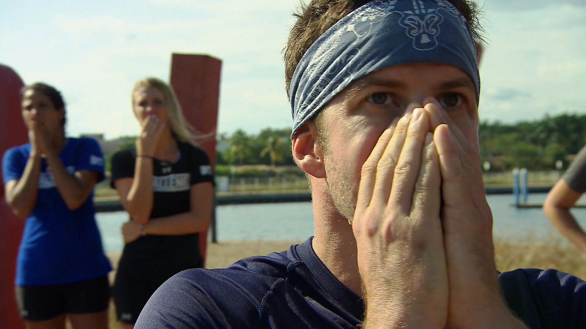 TheChallenge's tweet photo. When you realize it's only Tuesday... https://t.co/P0waddypsG