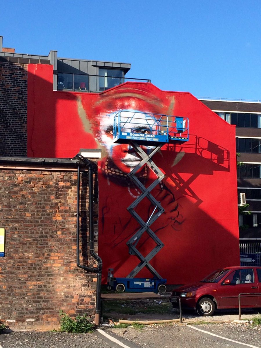 ArtBattleMCR's tweet image. Something special is happening across Manchester this week. The world's top street artists are in Mcr. Look upwards!