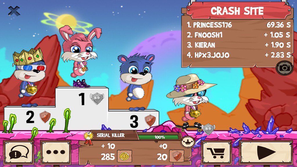 croall123's tweet image. Having a blast @ #funrun2 #Princess176 #fnoosh1 #Jojo😀