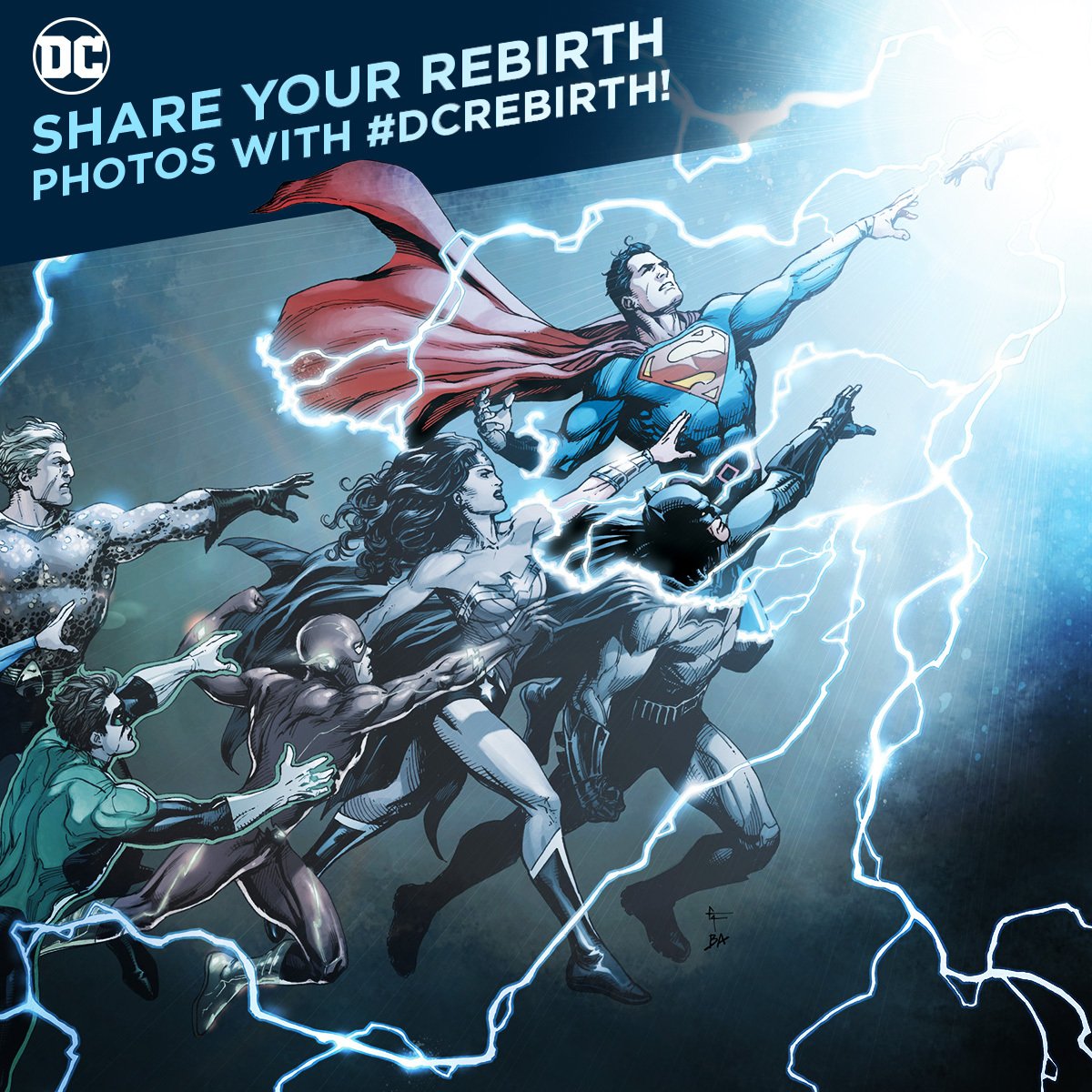 DCOfficial's tweet image. Tomorrow's the big day! Share your Rebirth photos with #DCRebirth for a chance to see them on our website!