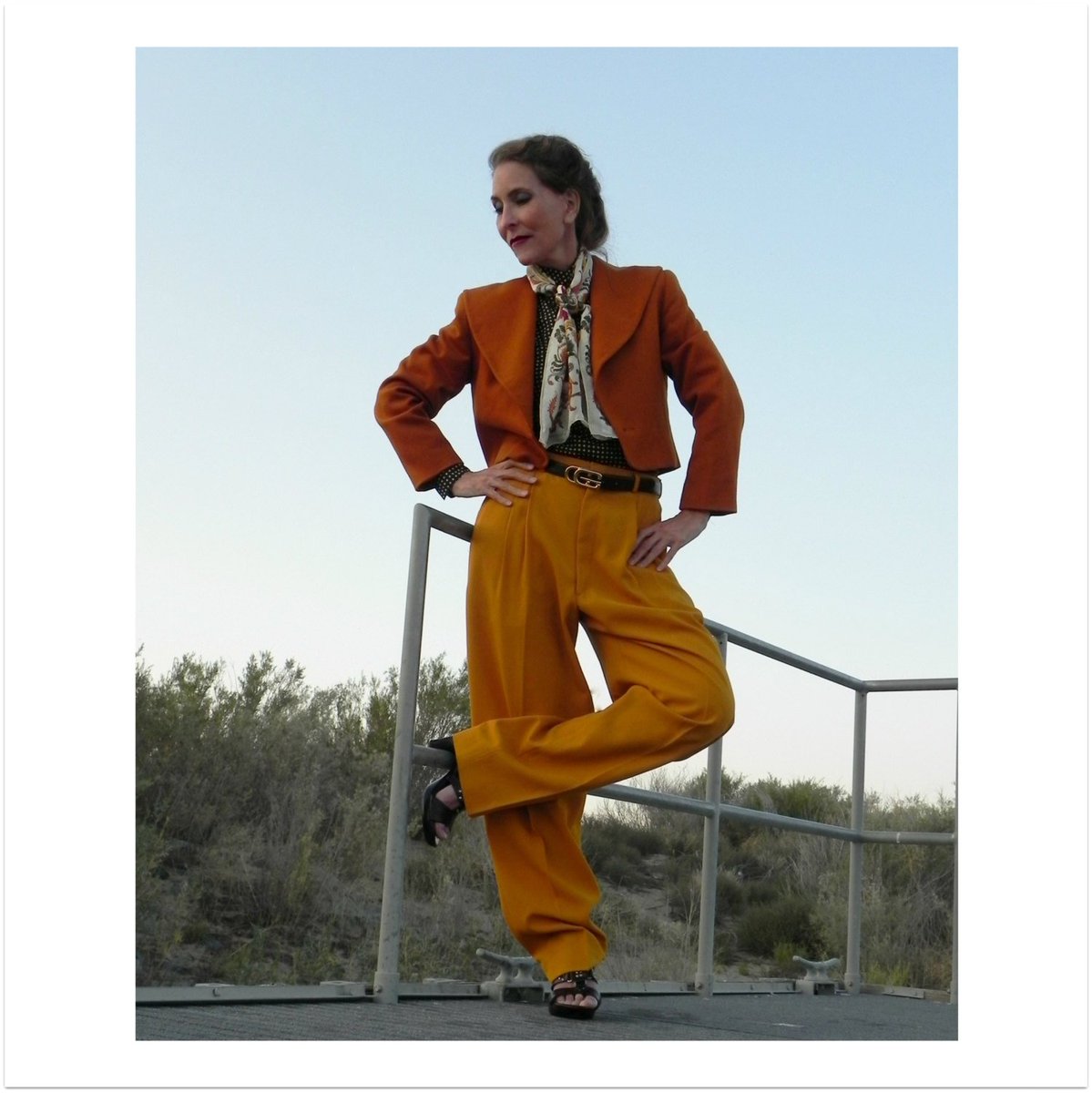 BRVintage's tweet image. Cropped Jacket, Vintage 1980s, Turmeric Wool, Size Small etsy.me/1NKKboj #Etsy #OpenFrontJacket