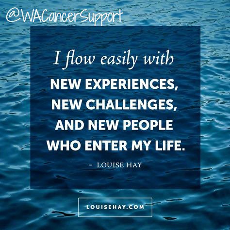 WACancerSupport's tweet image. #wellnesswednesday Louise Hay always has some lovely affirmations to start off the day &amp;lt;3