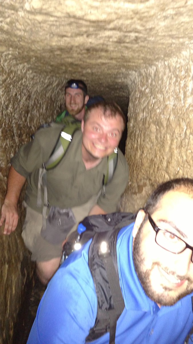 DesertFormation's tweet photo. Hezekiah's tunnel https://t.co/yKE52q2I85