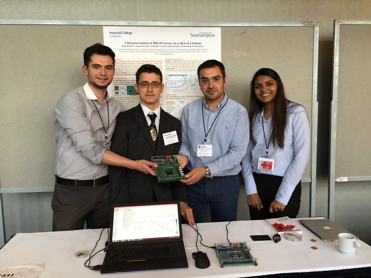 themispr's tweet photo. Fantastic attendance on our live demo #ISCAS2016 of our ArC Instruments first product! https://t.co/Acr1Kh3yOm