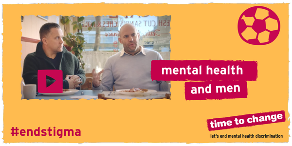 TimetoChange's tweet photo. Suicide is leading cause of death for men under 45. Watch videos on men &amp; mental health: https://t.co/A7ihptOmlK https://t.co/CQZndsYNTi
