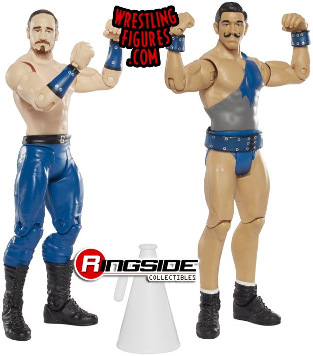 RingsideC's tweet photo. #Mattel #WWE Battle Packs 41 @WWEDramaKing & @GotchStyleWWE #PROTO IMAGES! https://t.co/8A0H7VoiI2 #Vaudevillains https://t.co/ngaZdjG8A3