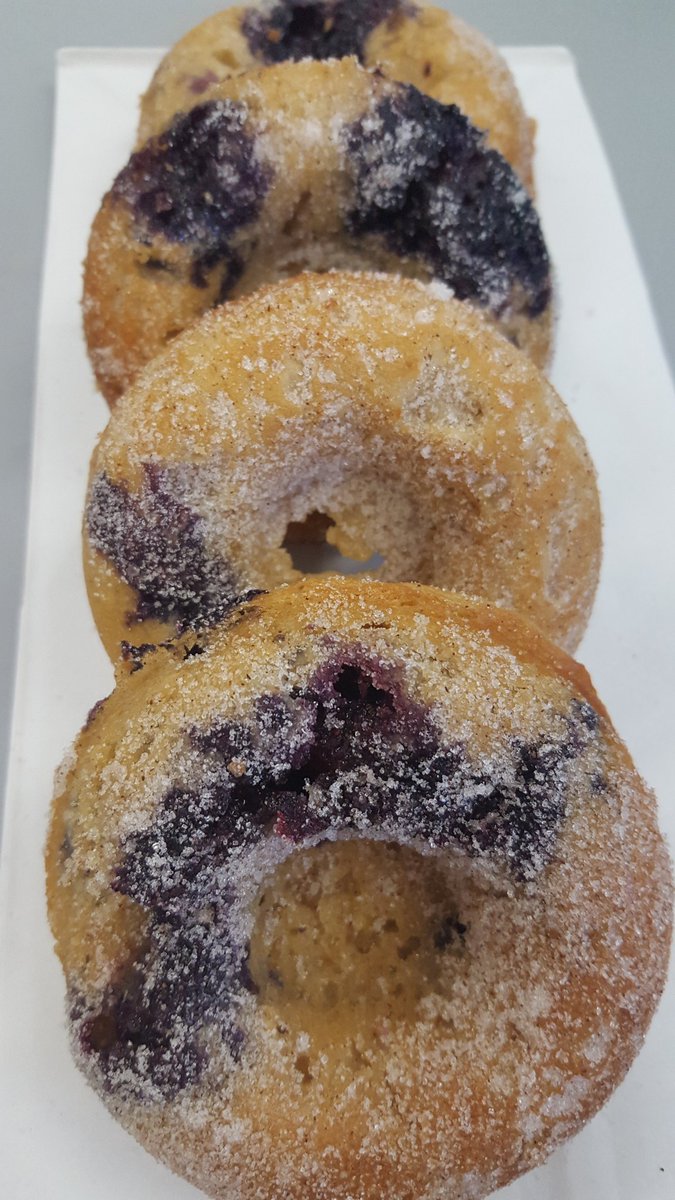 madameclasses's tweet image. Oatmeal blueberry doughnuts #kidscooking #hocoschools @HoCoRec