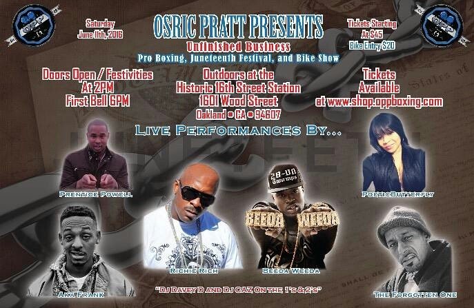 Floetician's tweet photo. Juneteenth Festival...Bay Area...June 11th.  I have tickets! 🎤🔥🔥 https://t.co/SurK0nCx6p