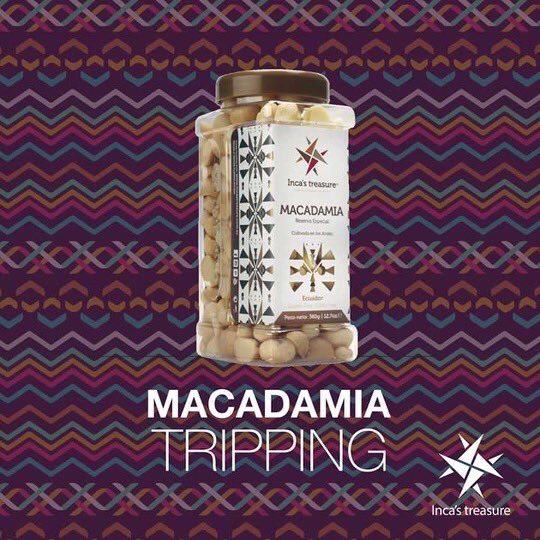 incas_treasure's tweet photo. Macadamia para vivir diferente! Lo mejor de Ecuador para ti. #macadamia #ecuador https://t.co/9U0uKyKcB4