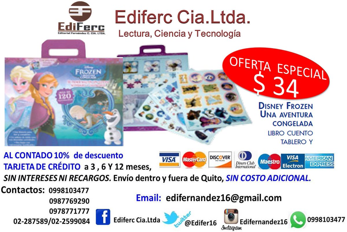 Ediferc16's tweet image. "No hay mejor regalo que un libro", PROMOCIONES para el DIA DEL NIÑO. Consiente al pequeño de casa! SÍGUENOS