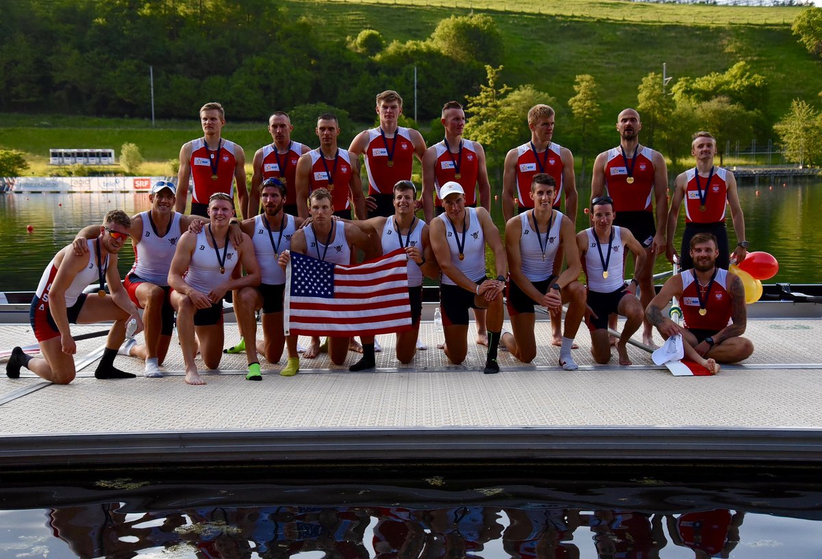 usrowing's tweet photo. ICYMI: USA M8+ is headed to Rio! https://t.co/e0IGCuaBq3 https://t.co/K5mG6f3XrN