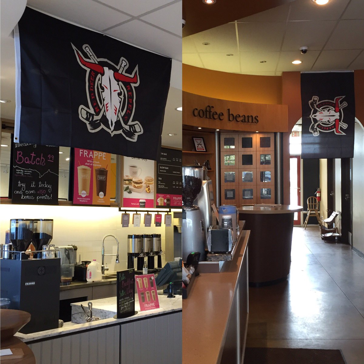 SCRedDeer's tweet photo. We are huge supporters of our Red Deer Rebels! #fearthedeer #mcmemorialcup  #goodtimesstarthere @Rebelshockey https://t.co/zWMYa6g4NM