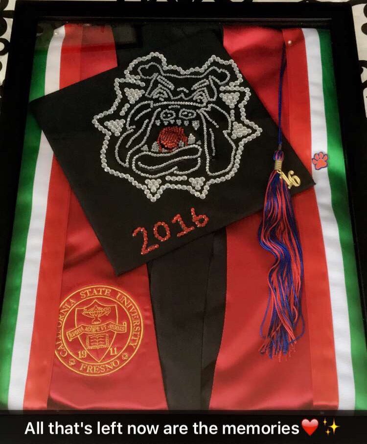 _claudiabelle's tweet photo. Thanks for 5 years of great memories #FresnoState! #BulldogForLife #FSGrad16 #FresnoStateAlumni https://t.co/E4BdURIsKj