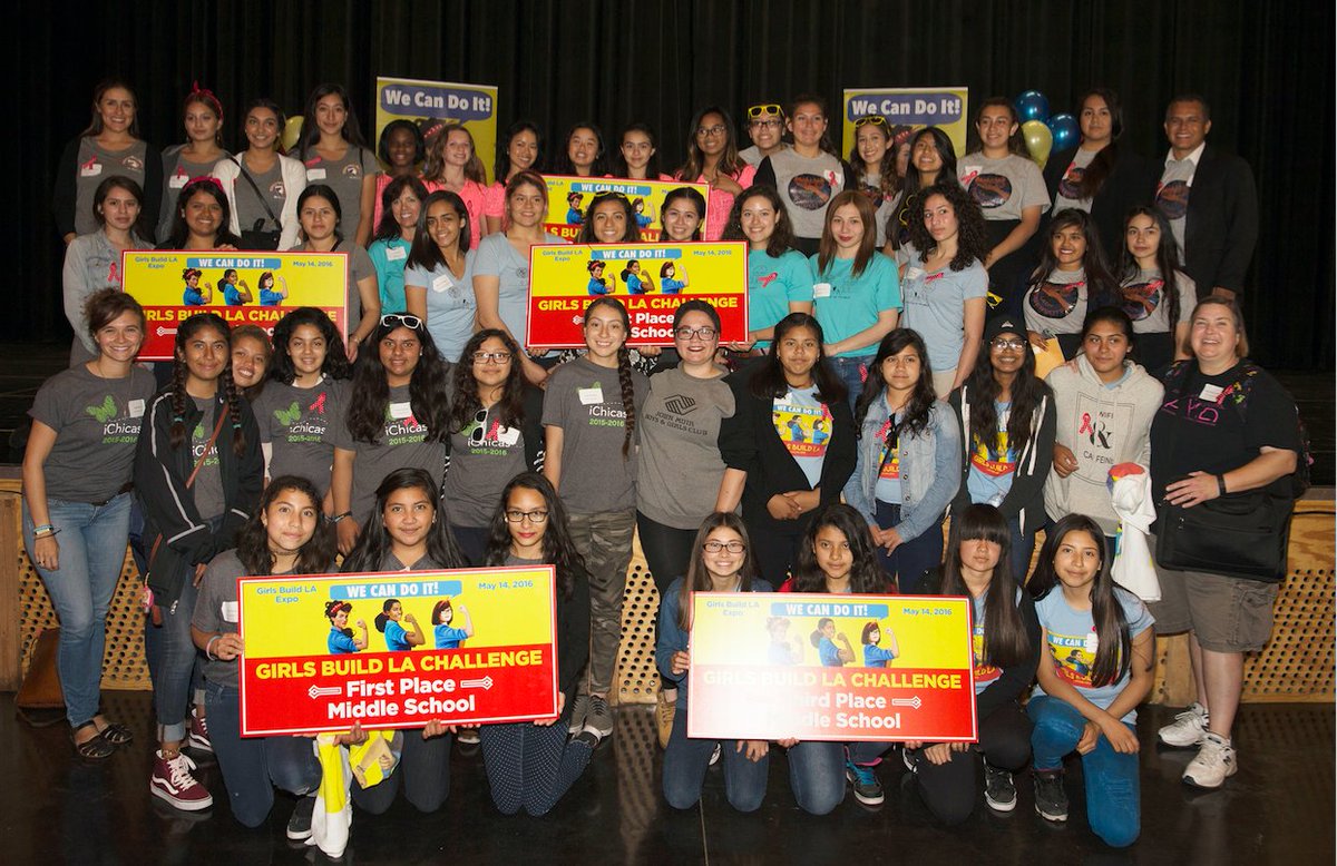What can a team of girls accomplish? Anything. Get inspired by #GirlsBuildLA winners. bit.ly/1TKsJpn
