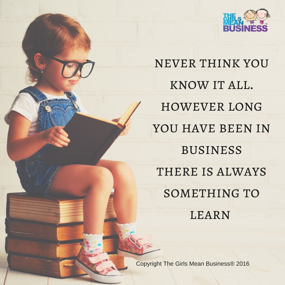 The more you learn, the more you know. The more you know, the more you can achieve.

Love, Claire xx #tgmb