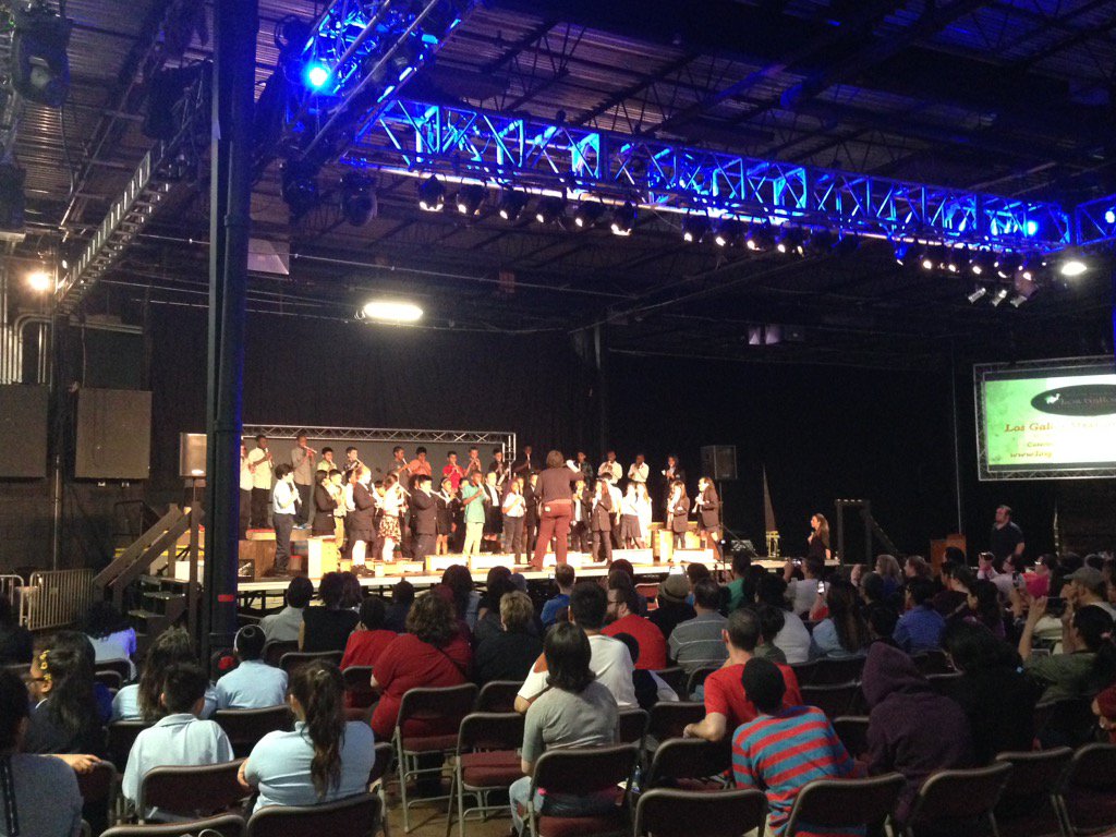 Our 4th graders are kicking off the show!