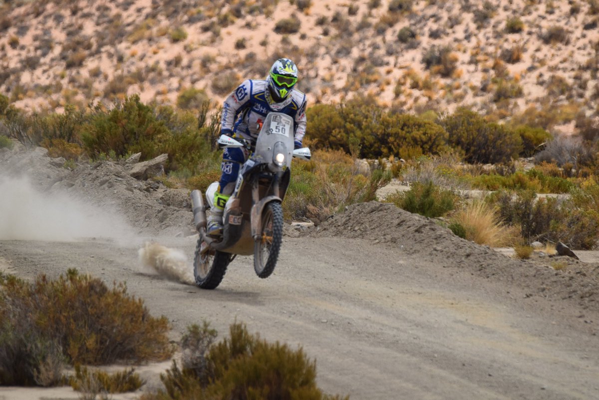 we4dakar's tweet photo. @jacocerutti #Dakar2016 @HusqvarnaHT foto's from @we4dakar https://t.co/mdf6Eq4R12
