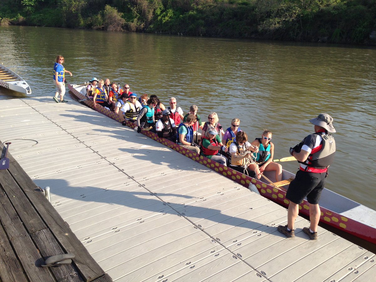 ShareTheRiver's tweet photo. .@CLEDBA getting ready to head out on a #CuyahogaRiver paddle from the @clevemetroparks #MerwinsWharf docks! https://t.co/wllEzRjWY6