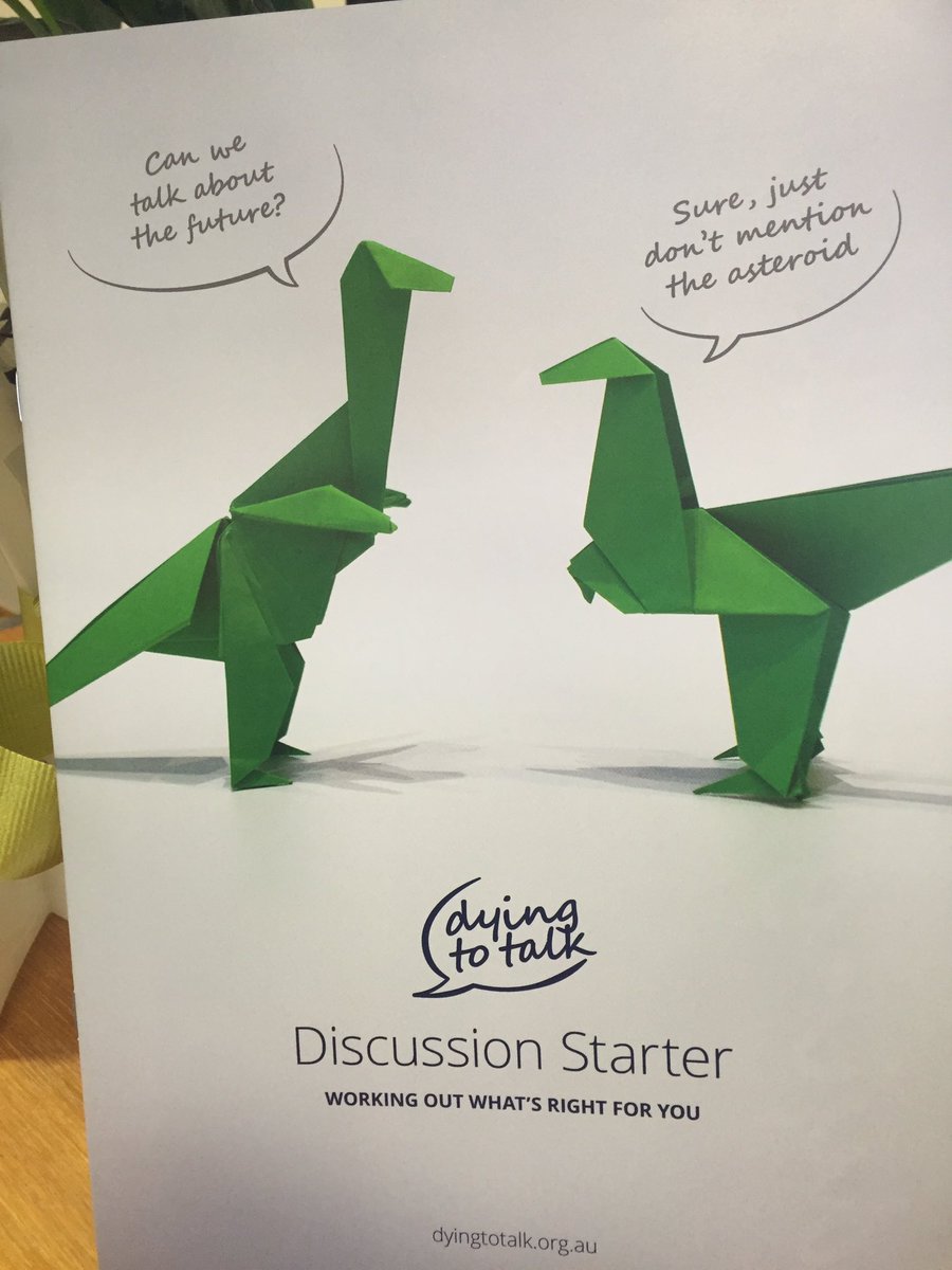 Have you got your discussion starter pack from @Pall_Care_Aus yet? Download it from their website #NPCW16