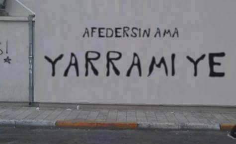 AFEDERSİN AMA YARRAMI YE