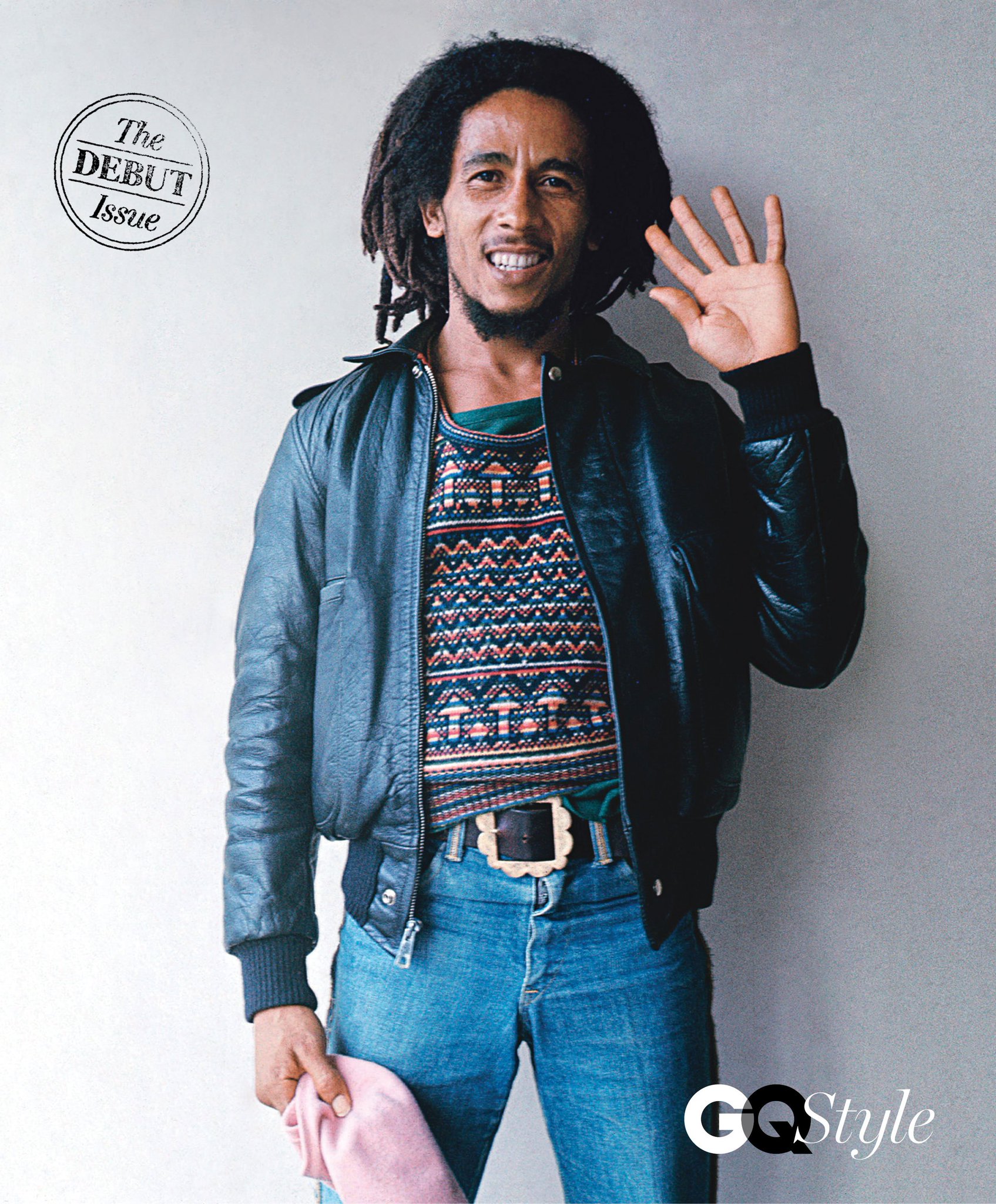 Bob marley shop jean jacket