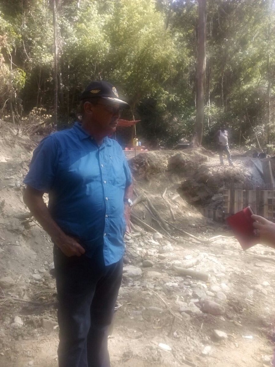 Hidrocapital Visita del Gobernador del Estado Vargas, Garcia Carneiro al Dique Toma Oricao #JuntosPorElAgua