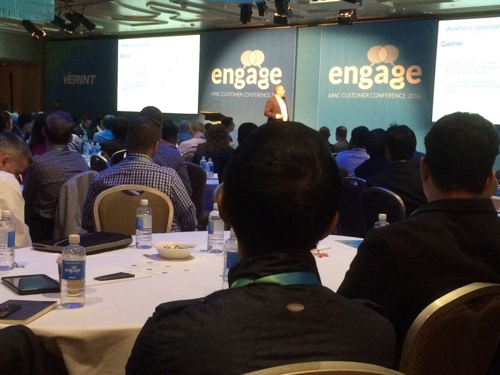 bkoma's tweet photo. Over 500 customers at Verint APAC Engage conference. Looking forward to presenting CX best practices.#Verint2016 https://t.co/XvrbKoCP1U