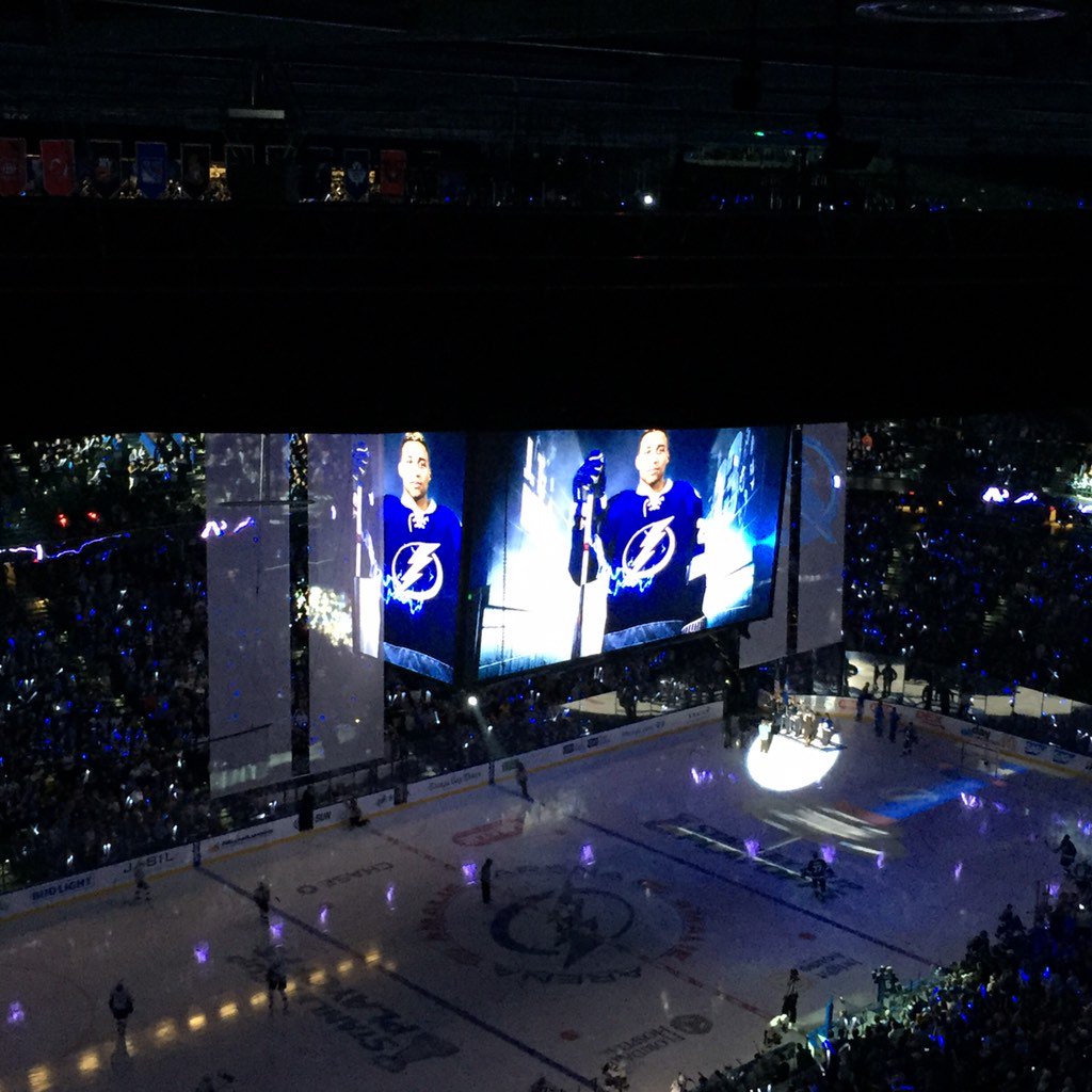 davidcapece's tweet photo. Let's go @TBLightning .  Stanley is just a few goals away. https://t.co/dbqO9YnEBX
