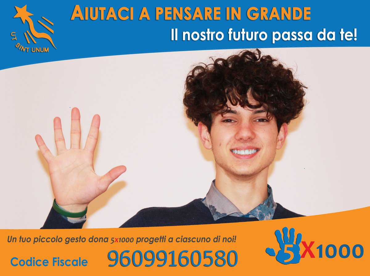 CollegioUniv_VN's tweet photo. Dona il tuo #5x1000 al Collegio #VillaNazareth per investire nel #talento dei giovani!  C.F. 96099160580 https://t.co/UwAGw0Qr8h