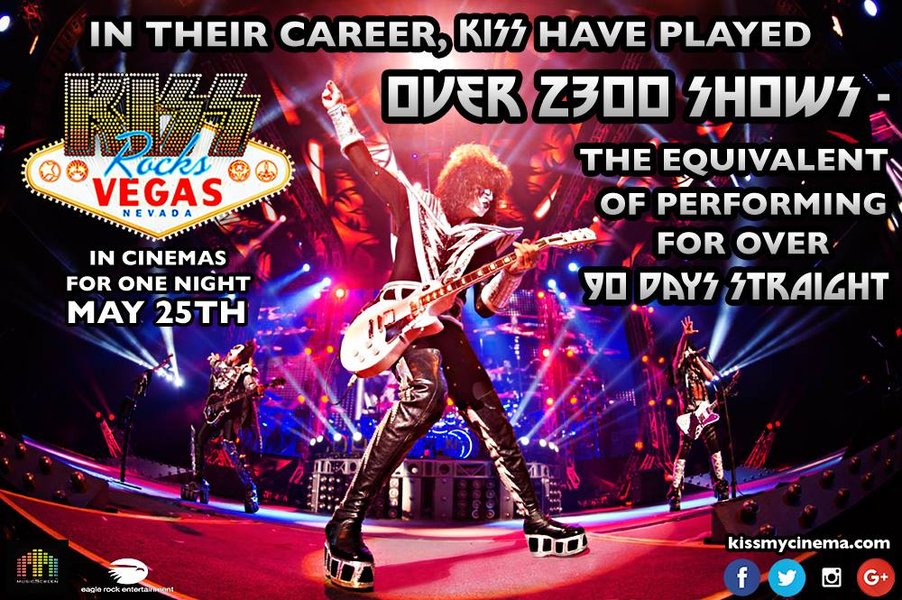 DJToma1's tweet photo. 💯 ‼ KISS forewer 🎧 🎸 @KISSOnline 🔊 🎤  #KISSRocksVegas 💿 🎶 #OneNightKISS https://t.co/4AO2AxDHGV