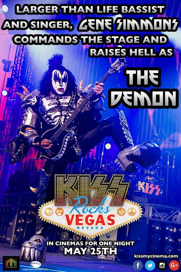 DJToma1's tweet photo. 💯 ‼ KISS forewer 🎧 🎸 @KISSOnline 🔊 🎤  #KISSRocksVegas 💿 🎶 #OneNightKISS https://t.co/4AO2AxDHGV
