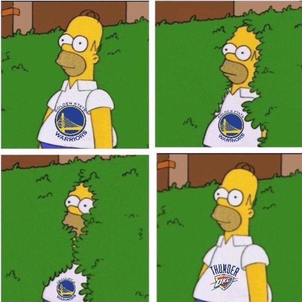TrapMoneyPenny on Twitter: "Been waiting for this @warriors / Homer