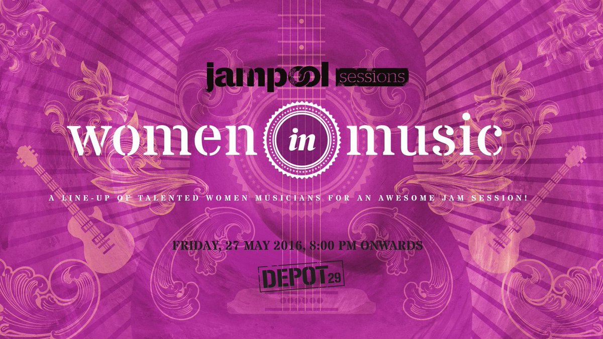 AndyNaorem's tweet photo. Come Friday for a fab jam session! #jampoolsessions #jampool #womeninmusic @jampoolin @RiverbankStudio https://t.co/sDZ3UBR7gg
