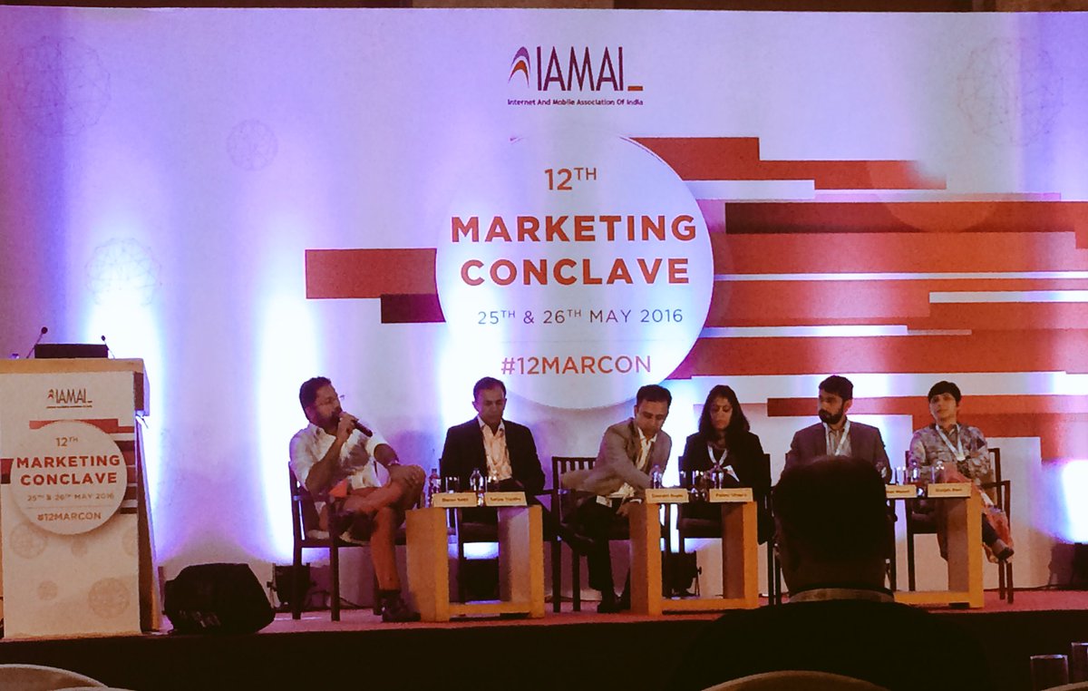 Here at <a href="/IAMAIForum/">IAMAI</a>'s #12MarCon