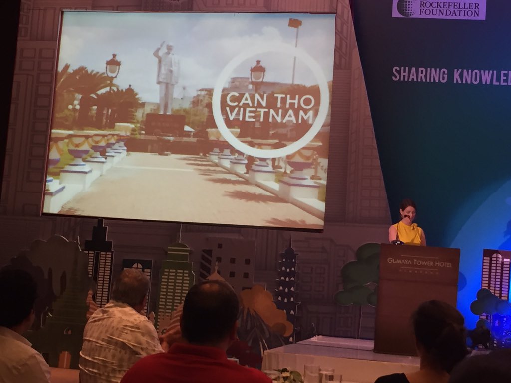 KenBoulder's tweet photo. Congratulations to #CanTho #Vietnam on becoming a @100ResCities as announced at #ACCCRN2016 https://t.co/nSSBNsCiFj