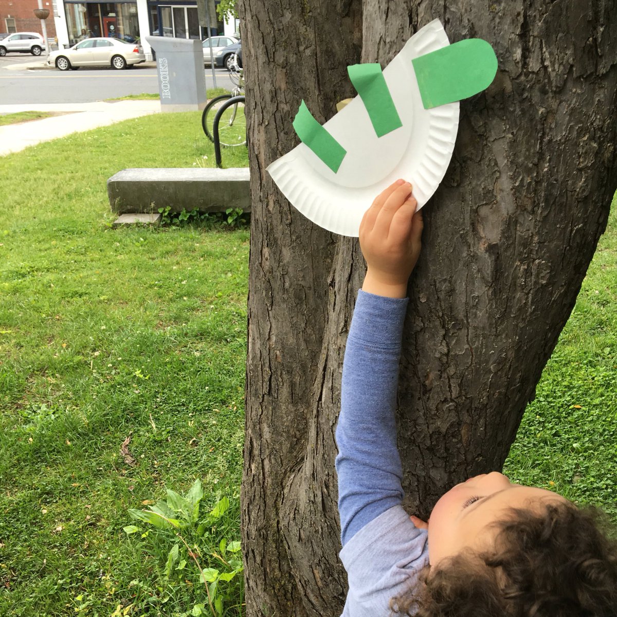 penandthimble's tweet photo. Remember when Phee made a turtle at story&craft and it climbed every tree from the library to the car? ๐ #ohtuesday https://t.co/L2i2Fzu8wV