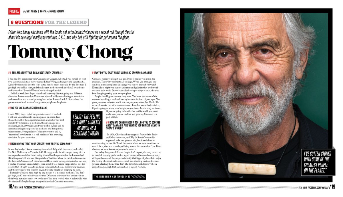 nwleaf's tweet photo. Happy birthday to The Man @TommyChong! Way back in Feb 2015 we got the chance to chat with the Legend #nwleaf https://t.co/HnSt0Ow3mI